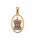 Ciondolo Teddy con Iniziale